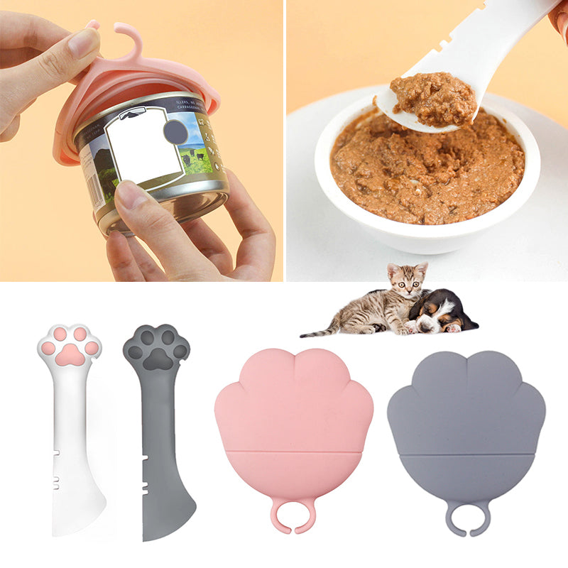 Pet Food Spoon and Can Opener Combo UK